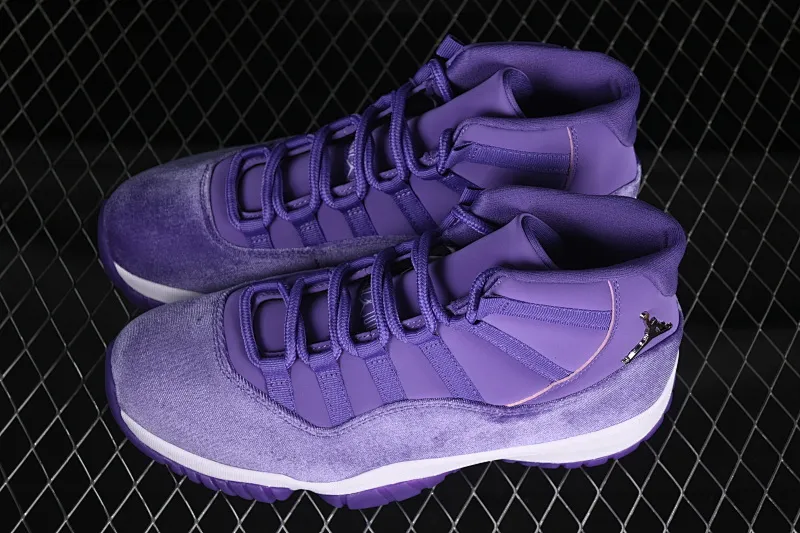 All categories Air Jordan Jordan series basketball shoes Air Jordan 11 Air Jordan 11 Retro AJ11 Joe 11 corduroy lavender purple CT8012-555